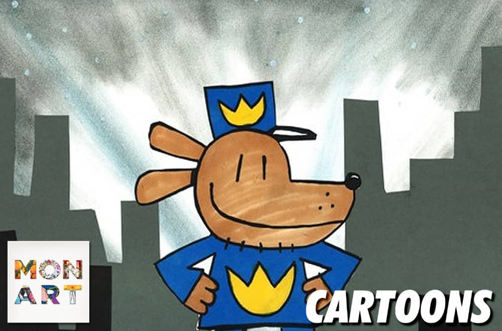 Drawing Cartoons 2 - Arts camp for Ages: 6-12 by Monart School of Art