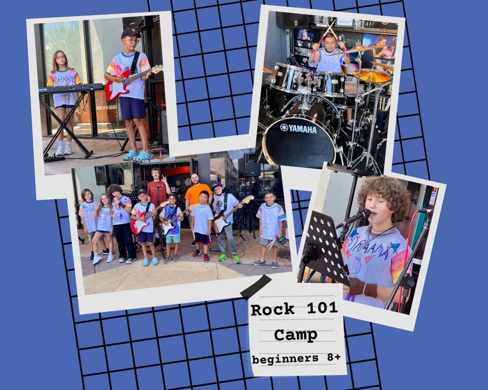 Rock 101 Boot Camp - Performing Arts camp for Ages: 7-11 by School of Rock Green Valley