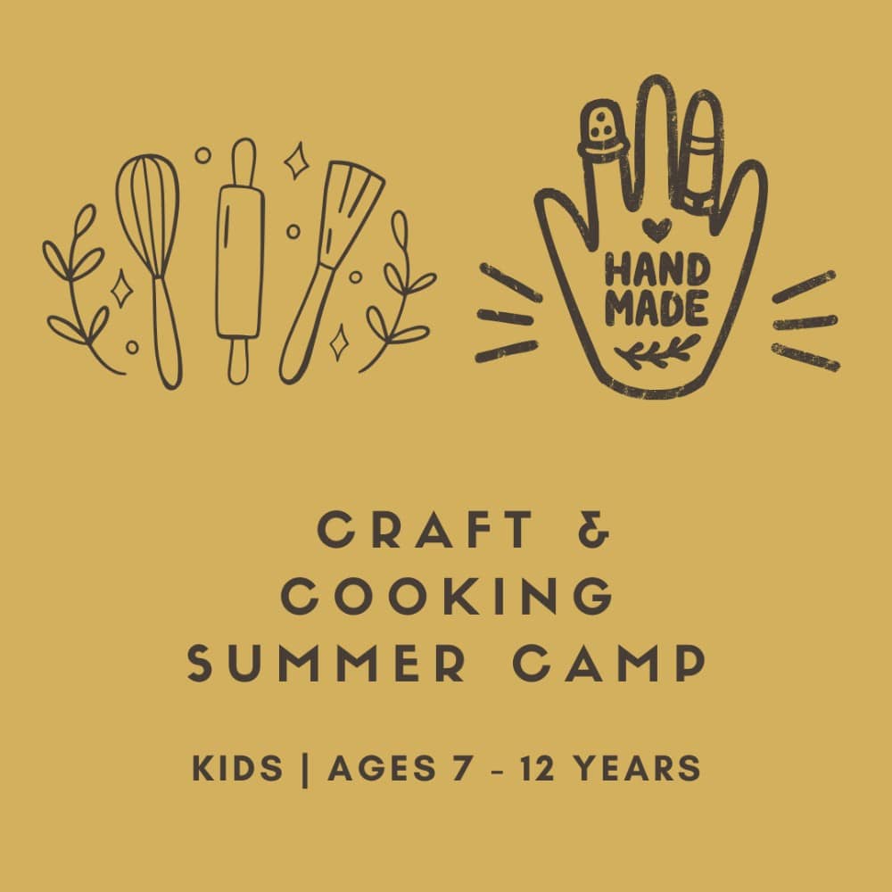 Kids Craft & Cooking Camp - Arts camp for Ages: 7-12 by San Diego Craft Collective
